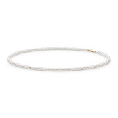 Colier perle naturale si aur roz 14K DiAmanti L224-102-G